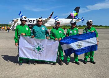 Cruz Verde Salvadoreña se integra a la misión humanitaria de El Salvador en apoyo al pueblo venezolano
