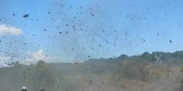 Rescatistas extraen a dos personas que cayeron en un barranco en Ilobasco